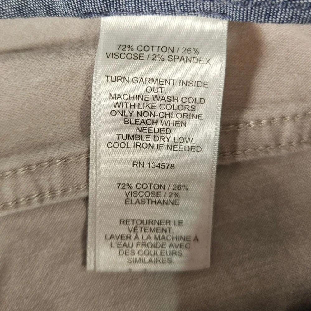 Vineyard Vines 5-Pocket Pants Mens 32x30 Grey Good Stretch Cotton Blend